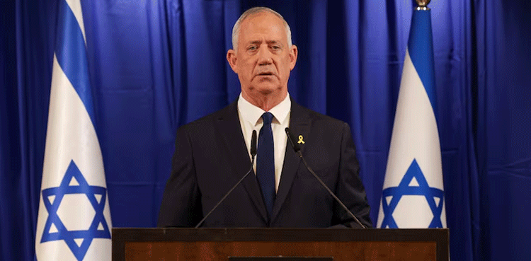 Benny Gantt-israel-war-cabinet-minister-resigns