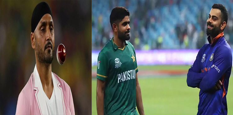 Babar Azam, Harbhajan Singh, Virat Kohli