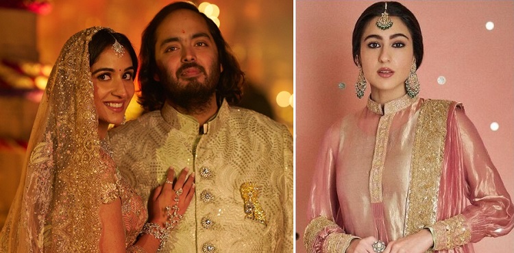 sara ali khan, anant ambani, radhika merchant, pre-wedding