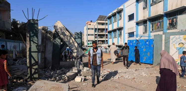 Gaza school Israeli strike kills Palestinians