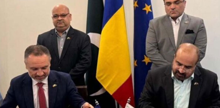 Pakistan, Romania sign agreement to boost bilateral trade relations