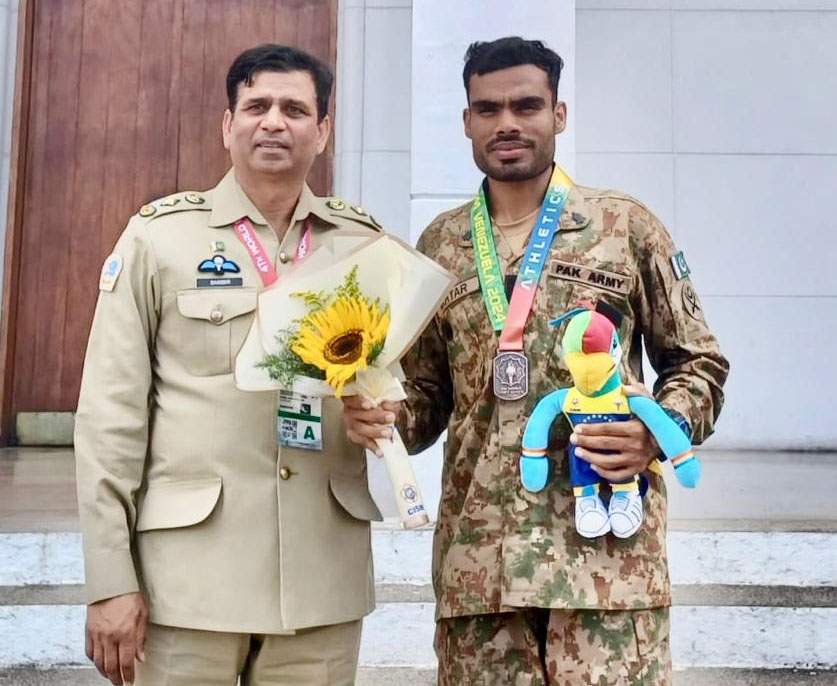 Pakistan CISM Team's Triumphant March at the World Military Cadet Games