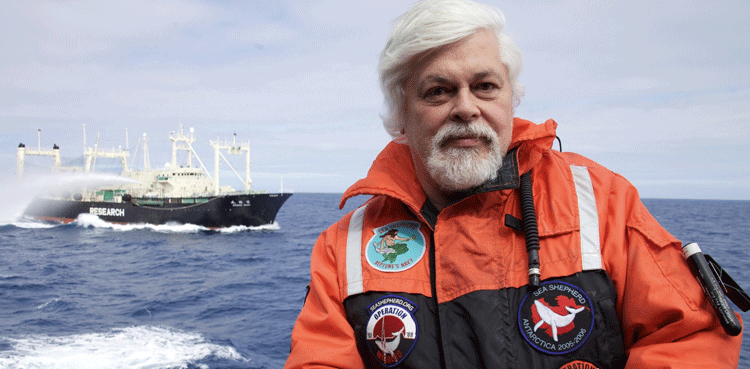 Paul Watson eco-warrior, high sea confrontations