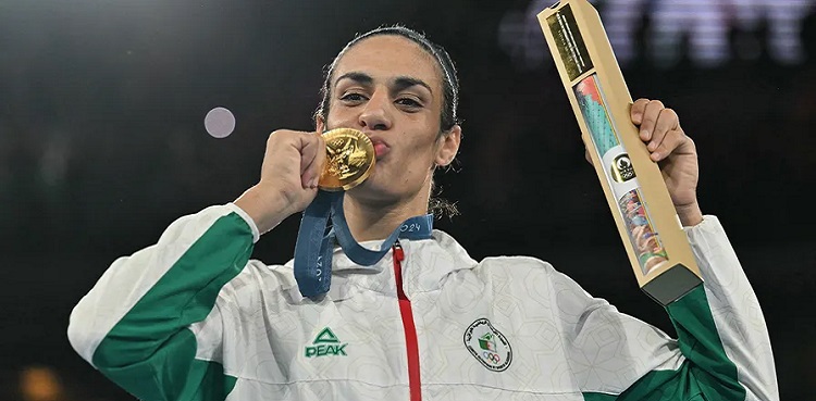 Algerian boxer, Imane Khelif, gold medal, paris olympics