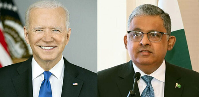 Pakistan’s Ambassador, Rizwan Saeed Sheikh, US ambassador, President Joe Biden