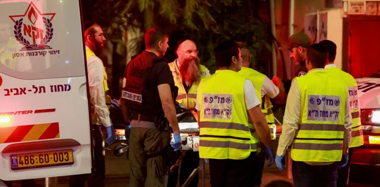 Six killed in shooting, knife attack in Tel Aviv