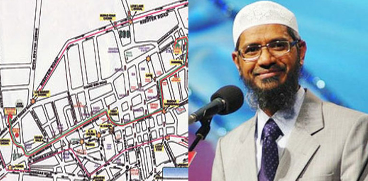 Traffic plan, Dr Zakir Naik lecture, Karachi