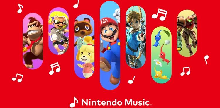 Nintendo, music app, Switch, gaming console