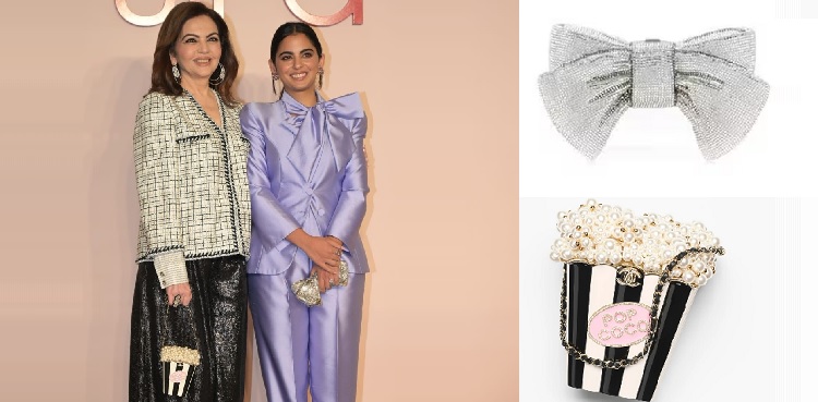 Nita Ambani’s viral popcorn bag is five times costlier than daughter Isha’s bow clutch! Can you guess insane price tags?