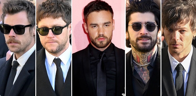 One Direction stars join mourners at Liam Payne funeral