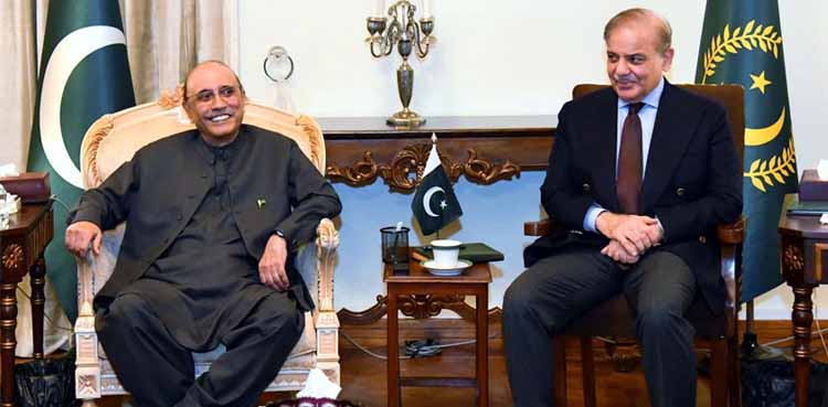 President Asif Ali Zardari, PM Shehbaz Sharif, legal reforms