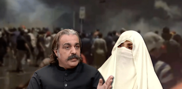 Gandapur rebuffs Bushra Bibi claims to left her alone