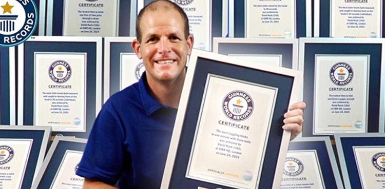 Guinness World Records, David Rush,