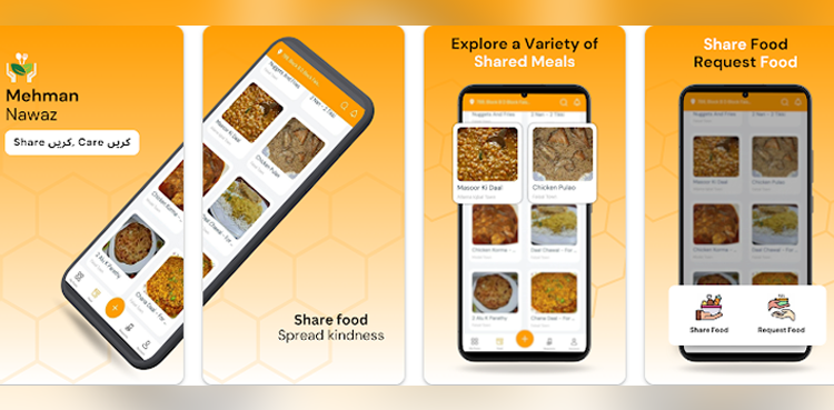 Mehman Nawaz, New app, free food