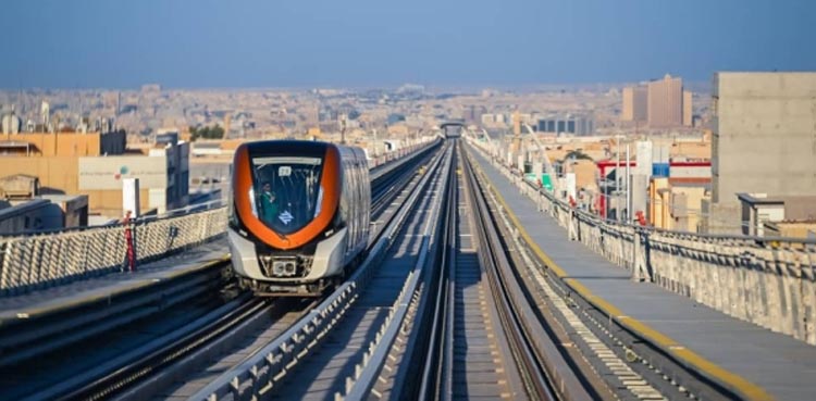 Saudi's Riyadh Metro, Orange Line, Saudi Arabia,