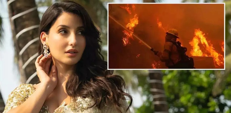 LA wildfires: Nora Fatehi says its 'shit scary' after narrow escape