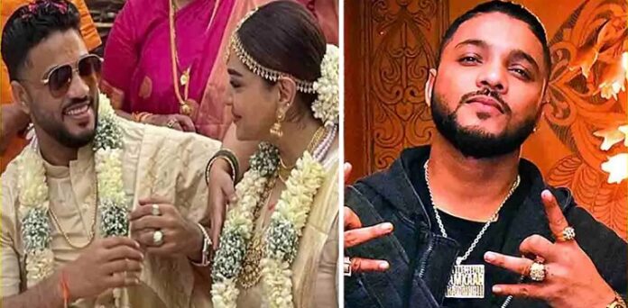 Raftaar, Indian rapper, gets married again