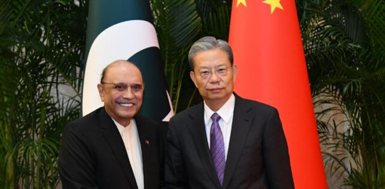 Pakistan, Asif Ali Zardari, Zhao Leji, China