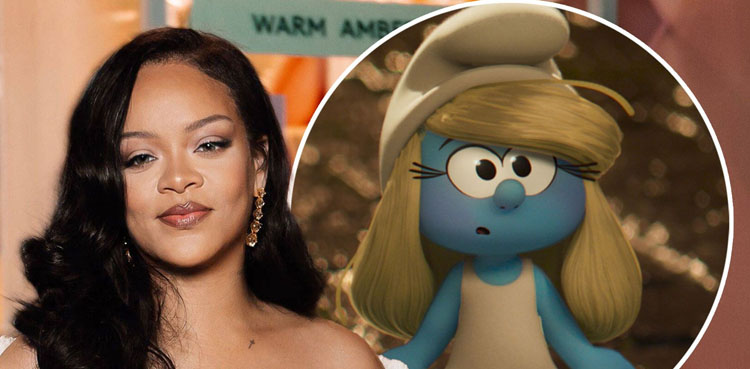 Smurfs trailer, Rihanna,