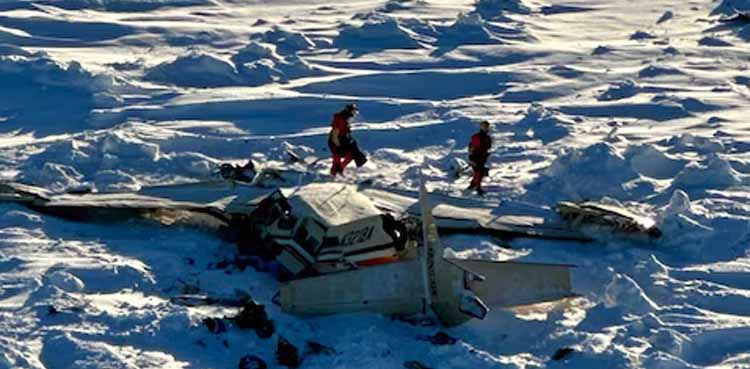 Alaska plane, Wreckage found, missing plane