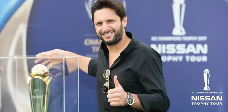 Shahid Afridi, Pakistan captain, Mohammad Rizwan, Champions Trophy 2025