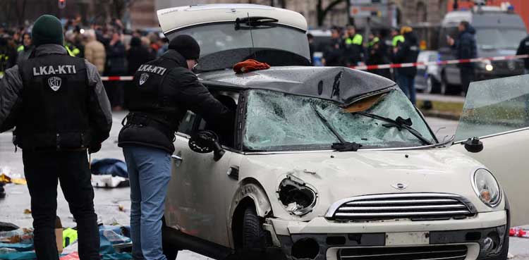 Afghan, asylum-seeker, Germany crowd, car ramming