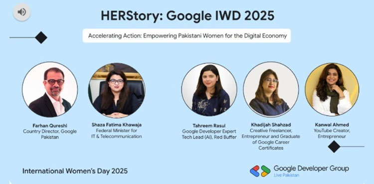 Google Pakistan Celebrates Women's Digital Achievements